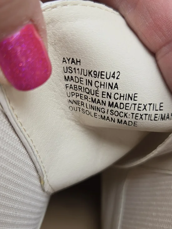 Shoe Dazzle Women's Ayah Lace-Up High Heel Ankle Boots - Cream - Picture 12 of 12